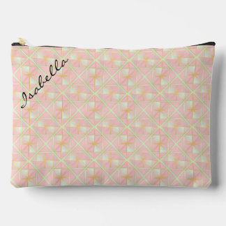 Blush Pink Soft Mint Gold Luxury Trendy Collection Zubehörtasche