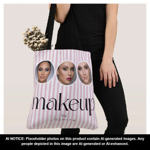 Blush Pink Streifen 3 Foto MUA Visagistin