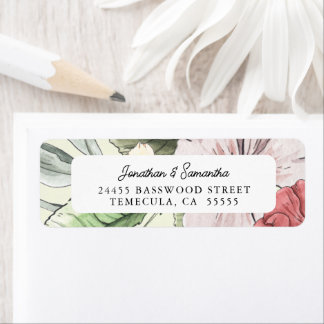 Blush Pink und Sage Fall Bloral