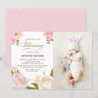 Blush Pink Wasserfarbe Peongs Foto Segen