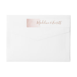 Blush Pink Wasserfarbe & Rose Gold Hochzeit