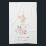 Blush Pink Whisk Spatula Floral Baking Utensitäten Geschirrtuch<br><div class="desc">Für weitere Anpassungen oder andere passende Artikel kontaktieren Sie mich bitte unter yellowfebstudio@gmail.com</div>
