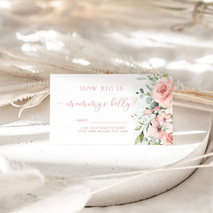 Blush pink wie groß ist die Bauchschutzkarte des M Begleitkarte