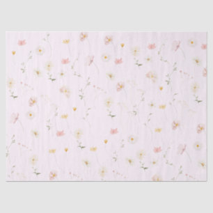 Blush Pink Wildblume Bloral Baby in Blüte Seidenpapier