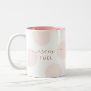 Blush Polka Dot   Einfache Mama Tasse