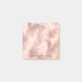 Blush Powder Skinny Name Web Telefonone Square Post-it Klebezettel