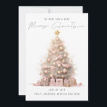 Blush Quirky Tree 2025 Kalender Frohe Weihnachten<br><div class="desc">Blush Quirky Tree 2025 Kalender Frohe Weihnachten ist in einem stilvollen Set handschriftlich Stil Skript. Verfügbar in digitaler Form oder gedruckt. Mit einem praktischen Kalender 2025 auf der Rückseite für Ihre Empfänger und Happy New Year Gruß. Die graue Typografie kann auf eine andere Farbe geändert werden, wenn Sie über die...</div>