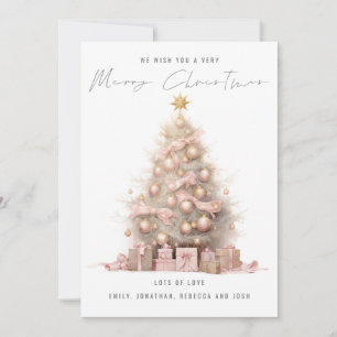 Blush Quirky Tree 2026 Kalender Frohe Weihnachten