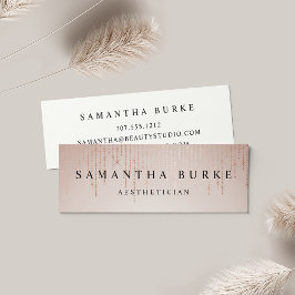 Blush Rain Mini Visitenkarte