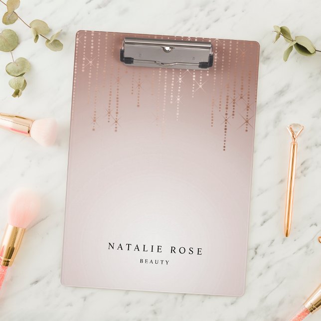 Blush Rain Personalisiert Klemmbrett (Von Creator hochgeladen)