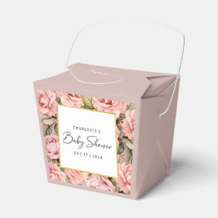 Blush Rose Blumenspülung Geschenkschachtel