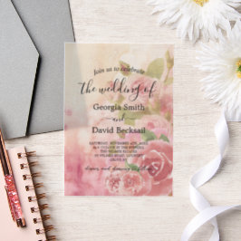 Blush Rose Botanische Hochzeit