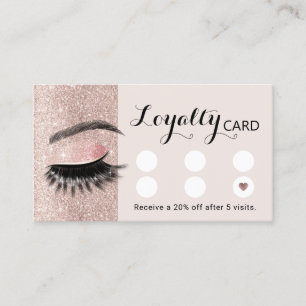 Blush Rose Gold Eyelash Extensions Lash Salon Treuekarte