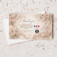 Blush Rose Hair Studio Illustration