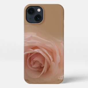 Blush Rose iPhone 13 Slim Fit Case, Glossy Hülle