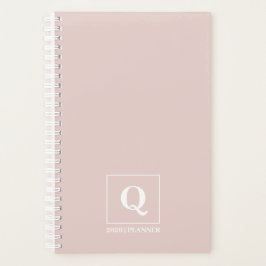 Blush Rose Personalized 2026 Planner  Planer