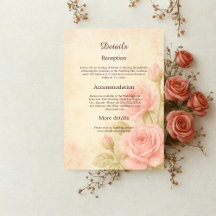 Blush Rose Romantische Vintage Hochzeit