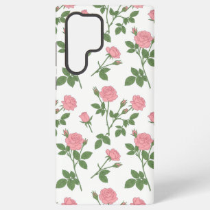 Blush-Rosengarten Rosa Rosenblüten Samsung-Handy Samsung Galaxy Hülle
