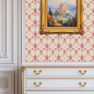 Blush Royal Lattice Princesscore Tapete