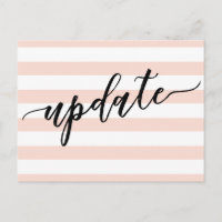 Blush Stripes Zurückgestellt bei Hochzeitsaktualis