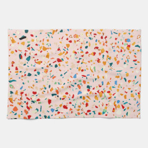 Blush Terrazzo Geschirrtuch