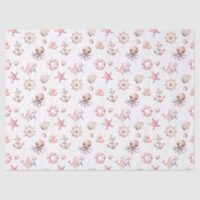 Blush Tide Schätze! Seidenpapier (Vorderseite)