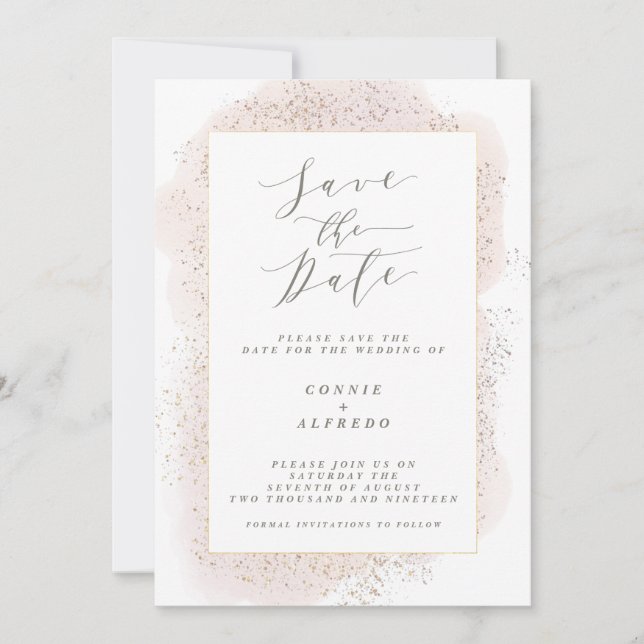 BLUSH-TOUCH SAVE THE DATE (Vorderseite)