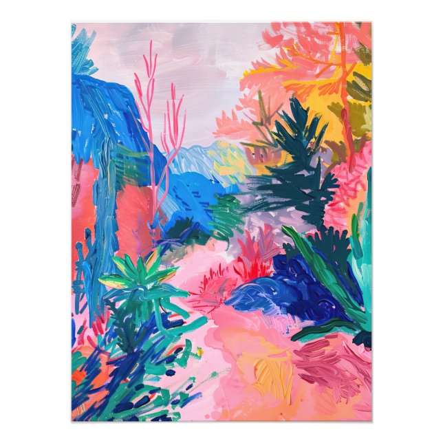 Blush Trail Fotodruck (Vorne)