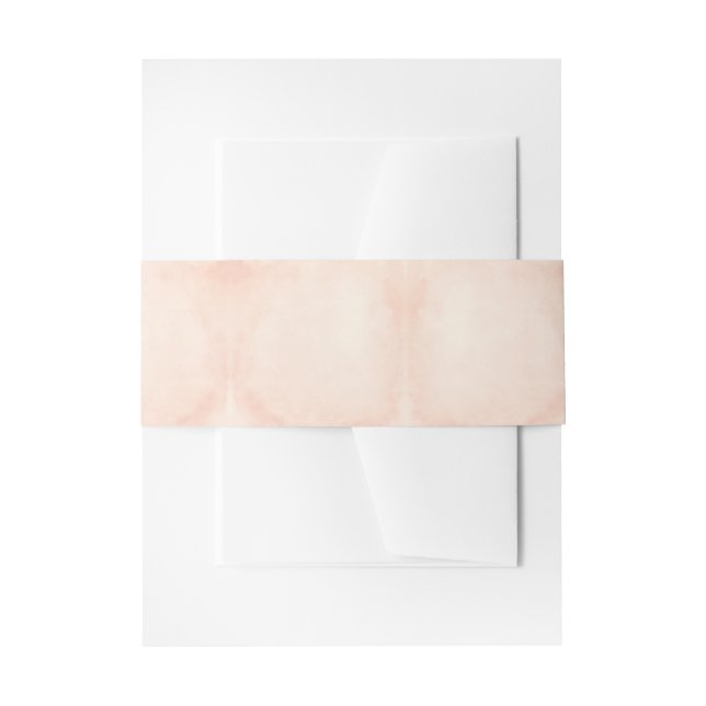 Blush Wash Einladungsbanderole (Vorderseite Beispiel)