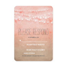 Blush Wasserfarbenfolge Lichtereihe RSVP