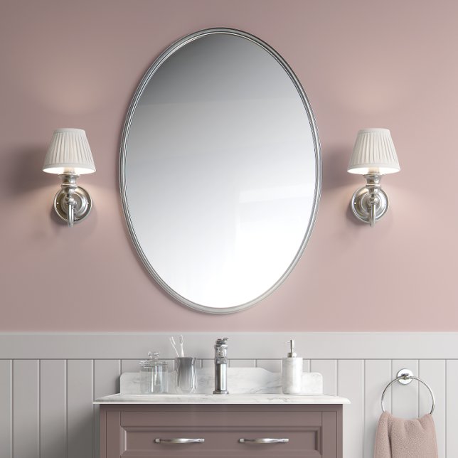 Blush Whisper - Soft Pink - Moderner Stil Tapete (Blush Whisper - Soft Pink - Modern Style Peel and Stick Wallpaper)