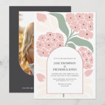 Blush Wiese Abstrakte Florale Moderne Frühlingshoc