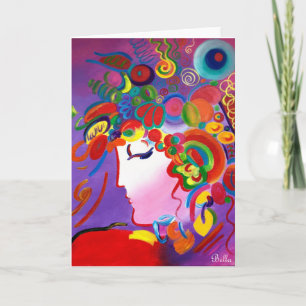 Blushing Beauty Grußkarte Karte