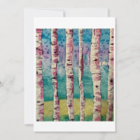 Blushing Birches, von Joyce Knight-Coyne