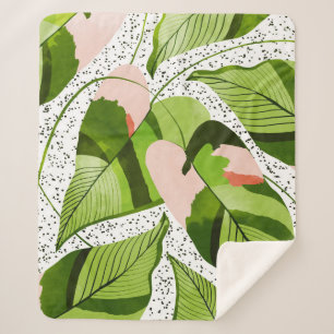 Blushing-Blätter Sherpadecke