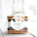 Blushing Blogs'More Liebe - Gönnen Sie Aufkleber<br><div class="desc">Benutzen Sie diese hübschen Liebe-Aufkleber auf leckeren Bündeln von s noch mehr Favoriten! Einfach Name und Ereignis bearbeiten. Ideal für Babyduschen,  Brautpartys und Hochzeiten!</div>