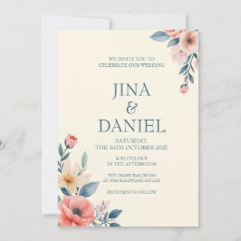 Blushing Bloom Einladung