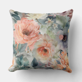 Blushing Bridal Ballet Botanisch Kissen