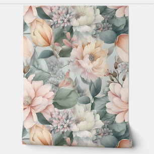Blushing Bridal Ballet Botanisch Tapete