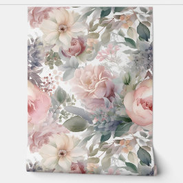 Blushing Bridal Ballet Botanisch Tapete