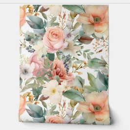 Blushing Bridal Ballet Botanisch Tapete