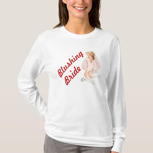 Blushing Bride Hoodie T-Shirt (Vorderseite)