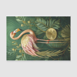 Blushing Flamingo GListen Gold, elegant Seidenpapier