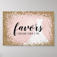 Blushing Glitzer Bride Dress Brautparty Favoriten