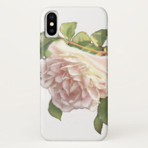 Blushing Ivory Peach Rose Case-Mate iPhone Hülle