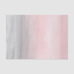 Blushing Pink Gray Moderne Wasserfarbe Ombre Chic Seidenpapier<br><div class="desc">Gewebepapier</div>
