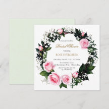Blushing Romance: Rosa Rosen und Baby's Breathe in