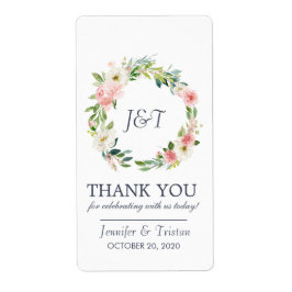 Blushing Rose Navy Blush Bloral Hochzeit Vielen Da