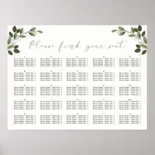 Blushing Sprigs, Seekarte Poster