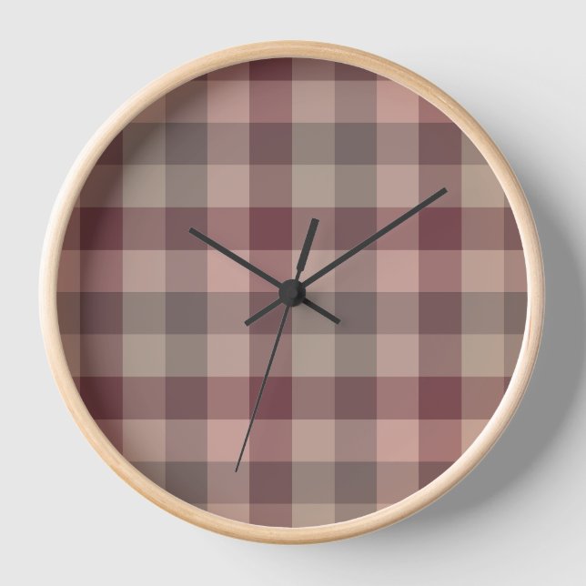Blushwood Karo Uhr (Vorderseite)